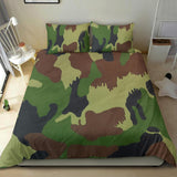 Green Camouflage bedding set