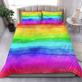 Rainbow bedding set