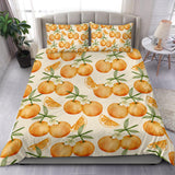 Orange bedding set regular new