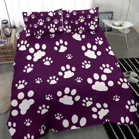 Paw print outlet bed sheets