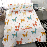 Llama bedding set