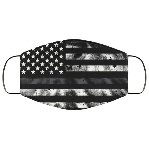 flag correction officer Third Face Mask