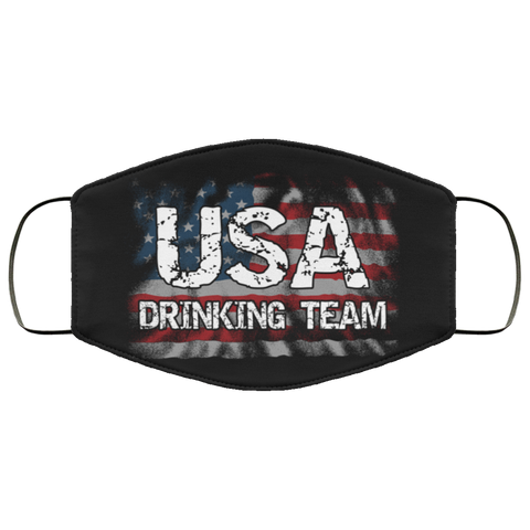 usa drinking team Third Face Mask