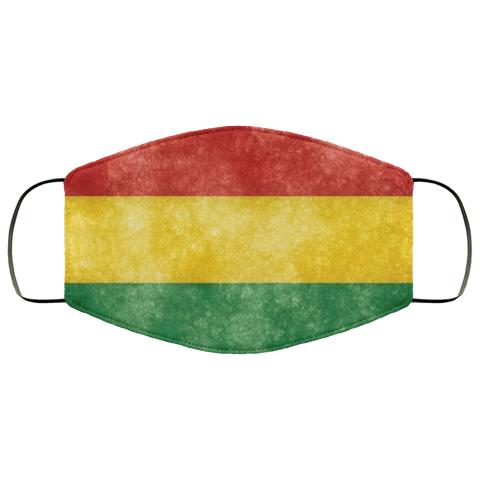 Bolivia Flag Fifth Face Mask