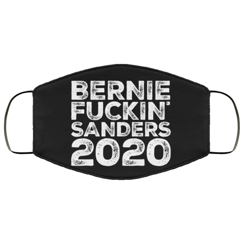 Bernie Fuckin' Sanders 2020 face mask
