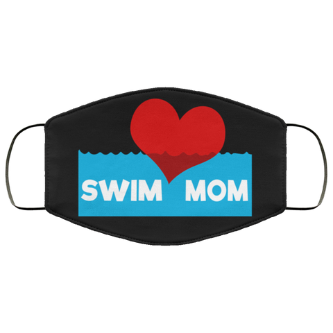 Swim Mom Third Face Mask