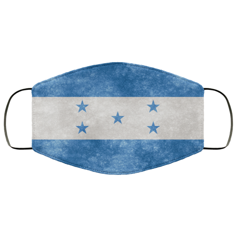 Honduras Grunge Flag	Fifth Face Mask