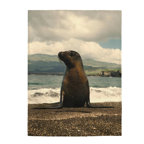 Sea Lion  Plush Blanket