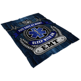Christmas Special - EMT - Feel Safe at Night, Sleep with an EMT Throw Blanket