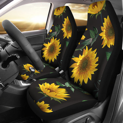 Sunflowers Car Seats regular