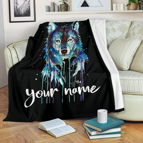 wolf1- blanket