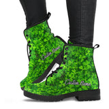 clover custom name boots