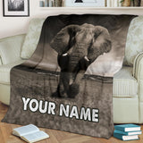 elephant- blanket