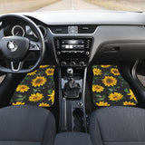Sunflower Car Mats Regular