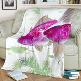 purple fish- blanket