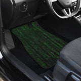 Matrix code car mats