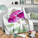 purple fish- blanket