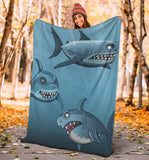 sharks- blanket