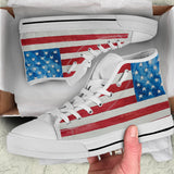 USA flag high tops