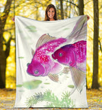 purple fish- blanket