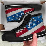 USA Flag high tops regular