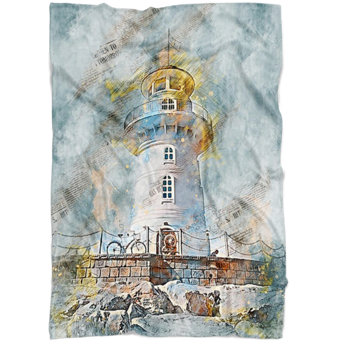 Lighthouse Tower Bridge Blanket / Lighthouse Throw Blanket / Lighthouse Fleece Blanket / Lighthouse Adult Blanket / Lighthouse Blanket
