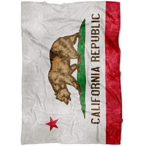 California Blanket / California State Blanket / Fleece blanket