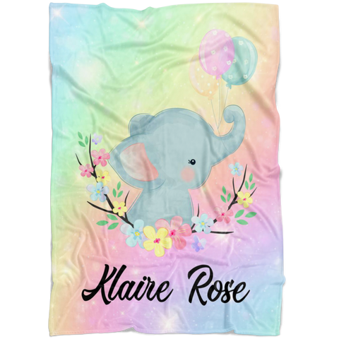 Etsy - Klaire Rose elephant blanket