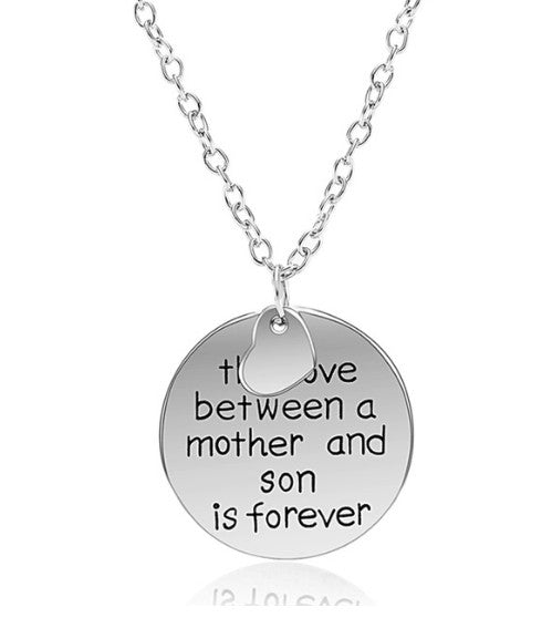 Anavia Mother & Son Necklace for Mothers Day Gift, Birthday Gift from Son  to Mom, 925 Sterling Silver Mother-Son Jewelry - Walmart.com