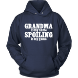 Grandma is my Name, Spoiling is My Game Statement Shirt