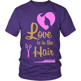 Love is in the Hair Statement Shirts