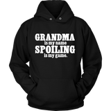 Grandma is my Name, Spoiling is My Game Statement Shirt