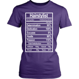 Hairstylist Nutrition Statement Shirts