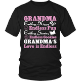 Grandma Endless Kisses Endless Love Statement Shirt