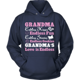 Grandma Endless Kisses Endless Love Statement Shirt