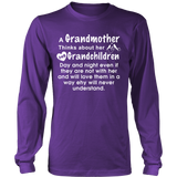 Grandmother Thinks about her Grandchildren Statement Shirts