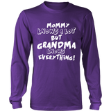 Grandma Knows Everything Statement Shirt