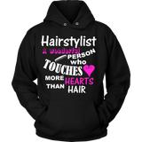 Hairstylists Touch Hearts Statement Shirts