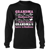 Grandma Endless Kisses Endless Love Statement Shirt