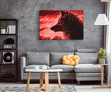 Wolf Framed Canvas Print