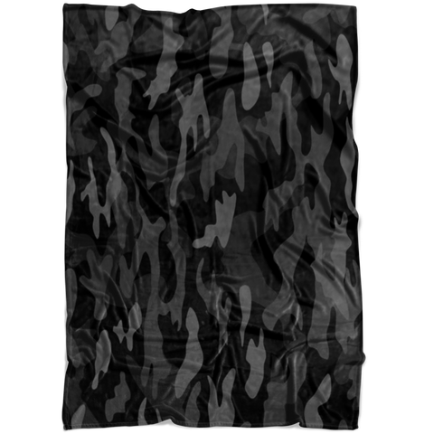 Black Camo Teelaunch Blanket